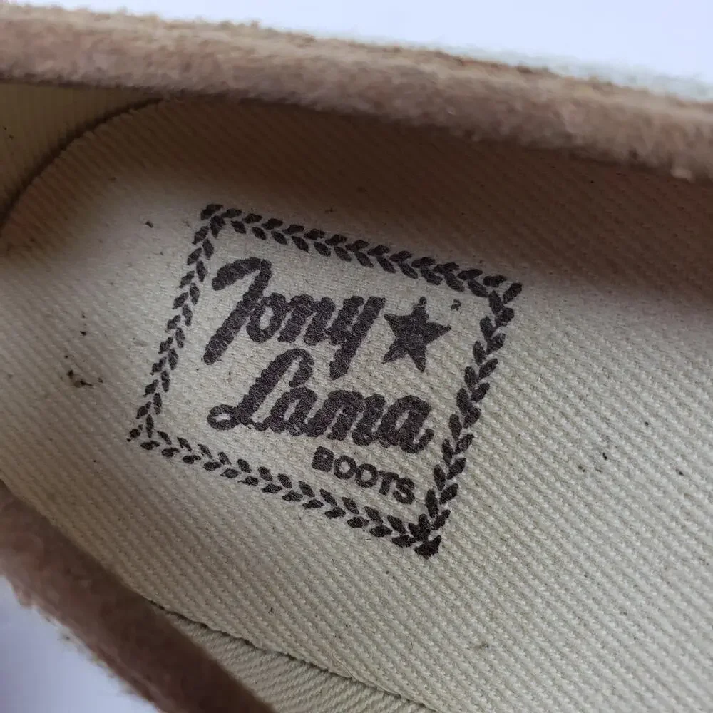 Tony Lama Boots Renata Womens Size 7 Beige Slip On Casual Loafer Shoes TLC105L